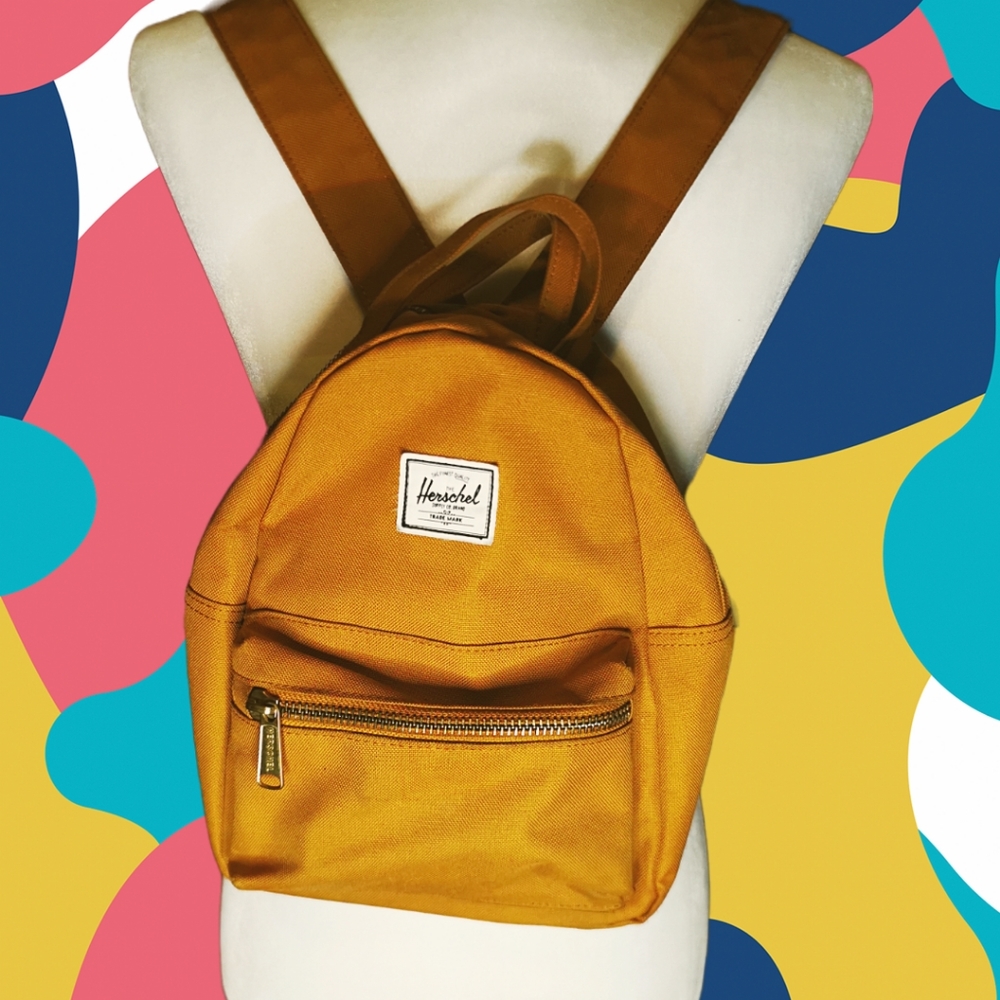 HERSCHEL Supply Co golden ochre mini backpack